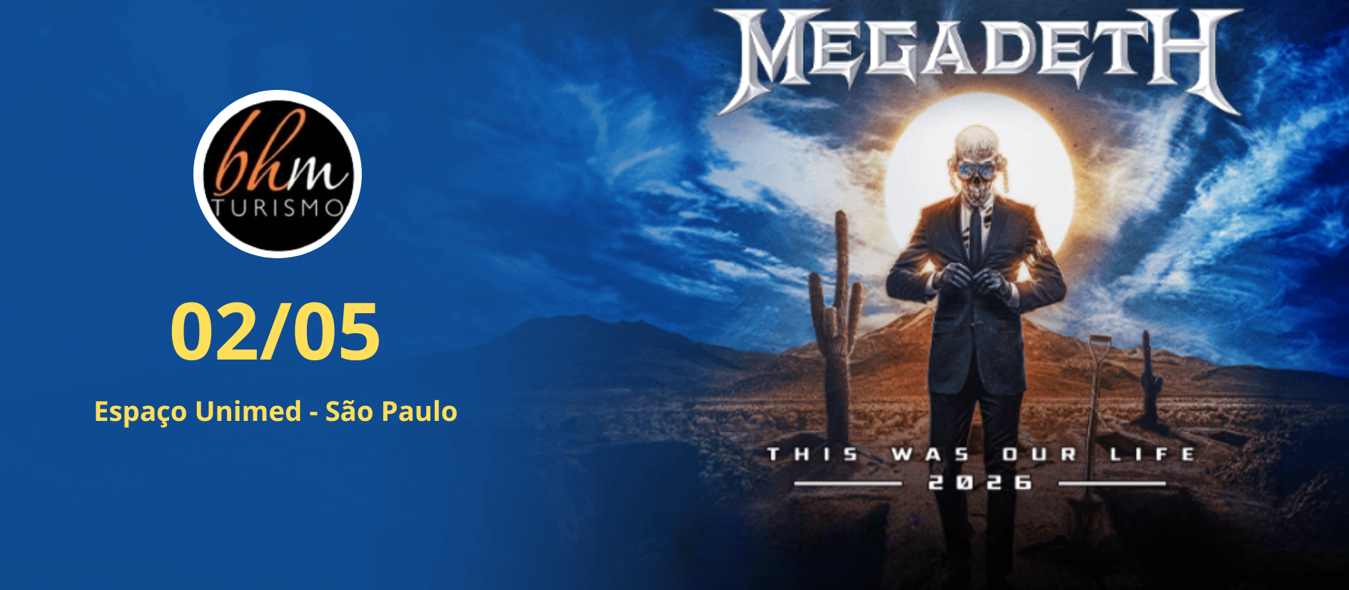São Paulo - Megadeth 2026